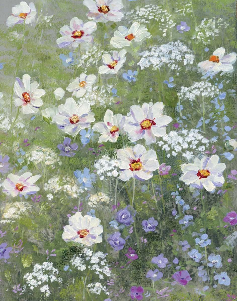 Springtime Flower art print by Sally Swatland for $57.95 CAD