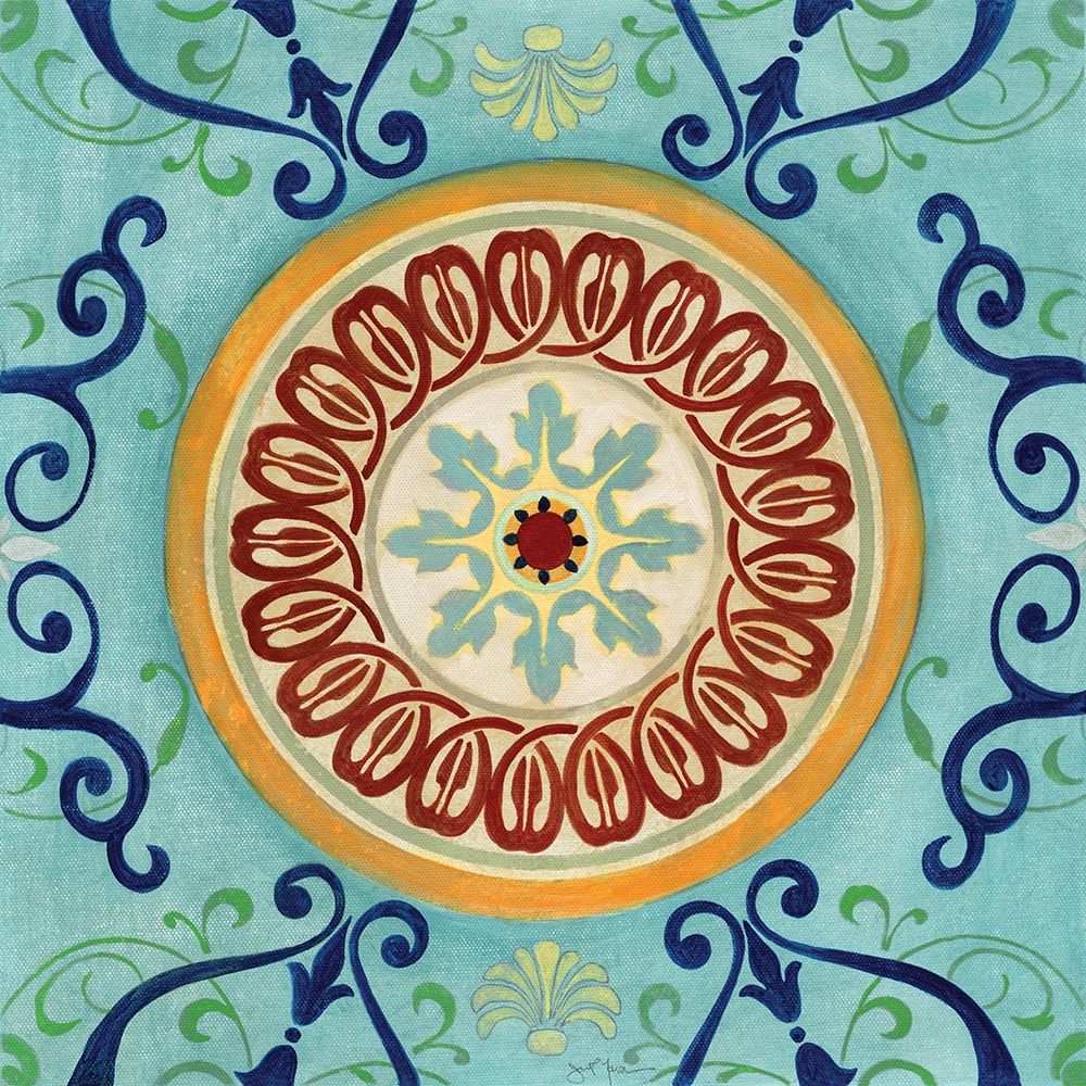 Jeweled Mosaic art print by Tava Studios for $57.95 CAD
