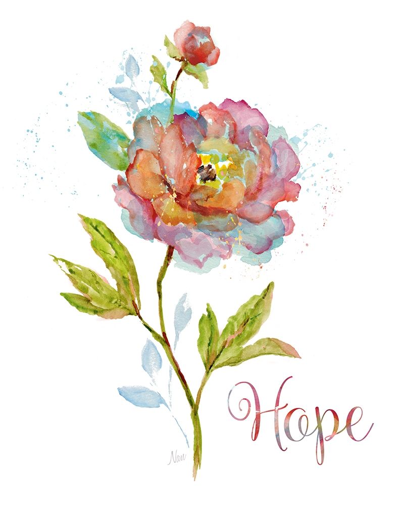 Botanical Hope art print by Nan for $57.95 CAD