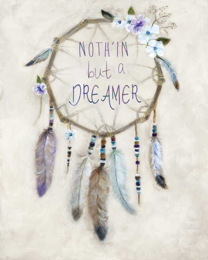 Boho Dreamcatcher art print by Marilyn Dunlap for $57.95 CAD