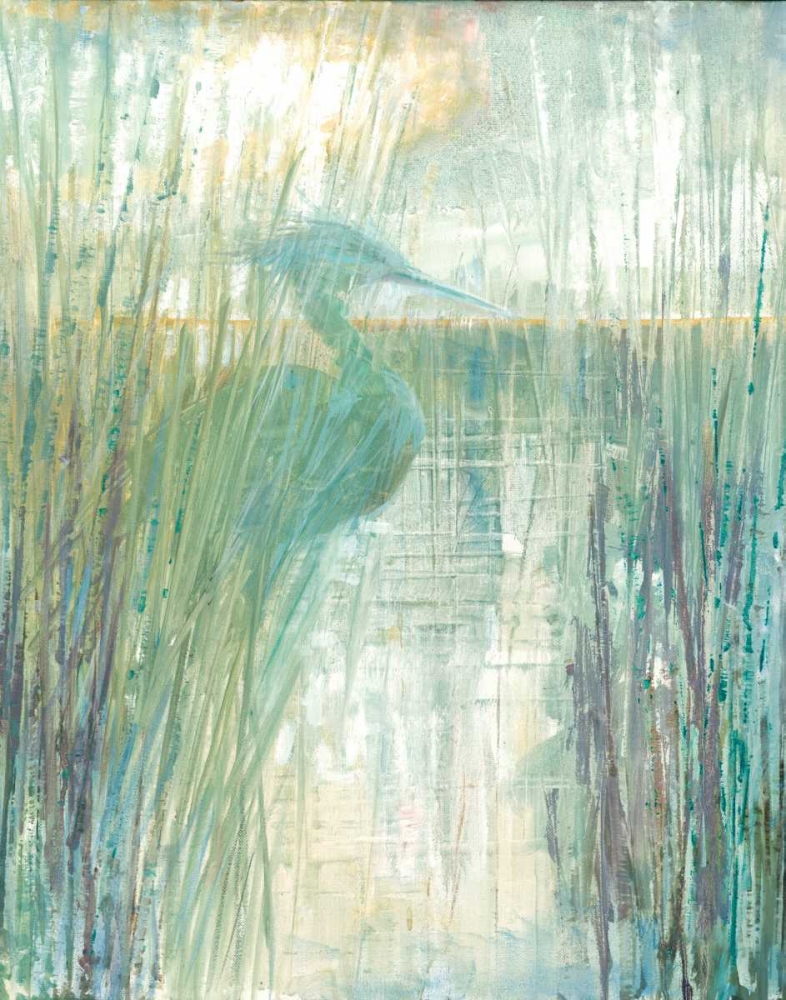 Morning Egret I art print by Ruane Manning for $57.95 CAD