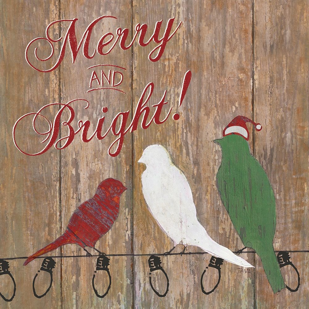Merry and Bright art print by Tava Studios for $57.95 CAD