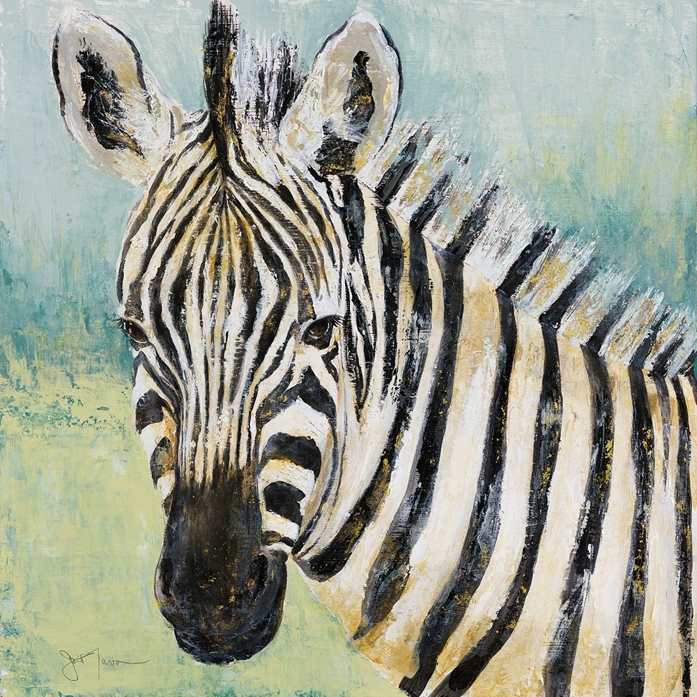 Painterly Zebra art print by Tava Studios for $57.95 CAD