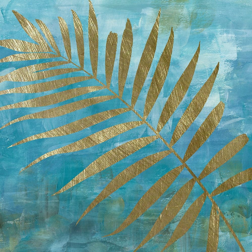 Golden Palm II art print by Katrina Craven for $57.95 CAD