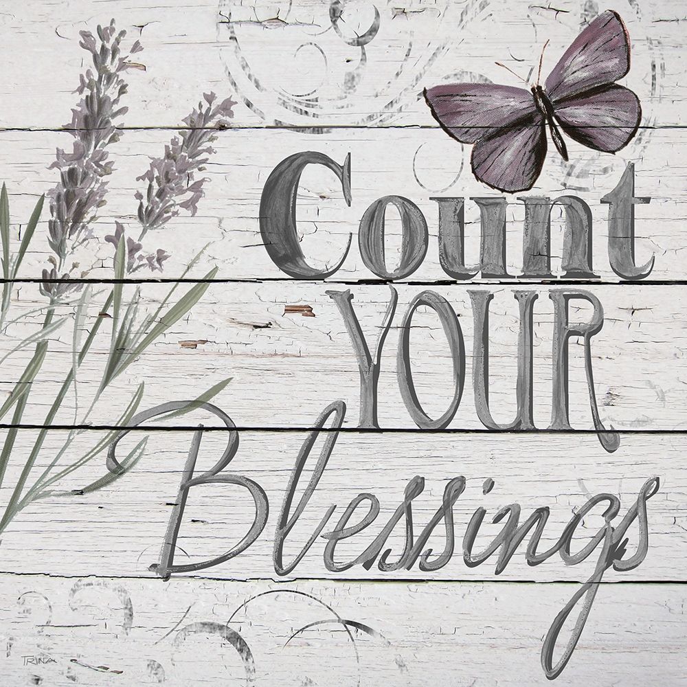 Count Blessings art print by Katrina Craven for $57.95 CAD