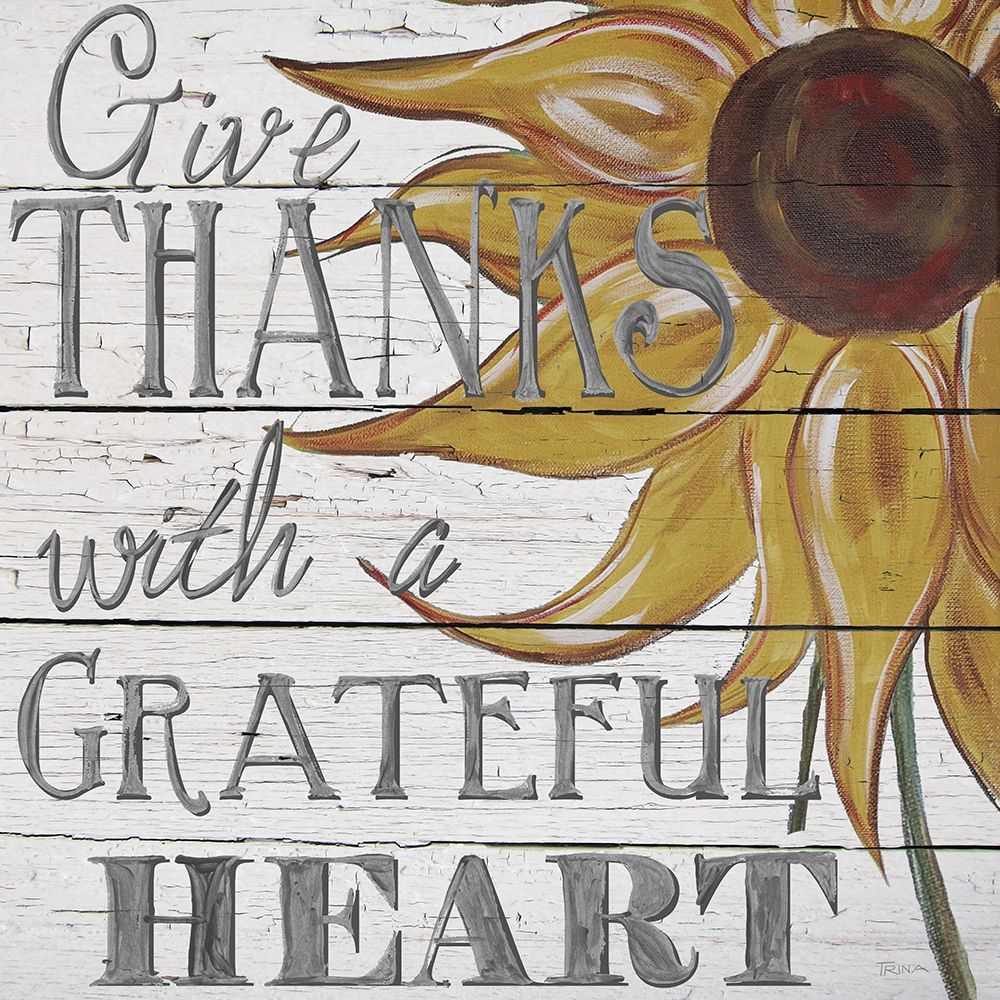 Grateful Heart art print by Katrina Craven for $57.95 CAD