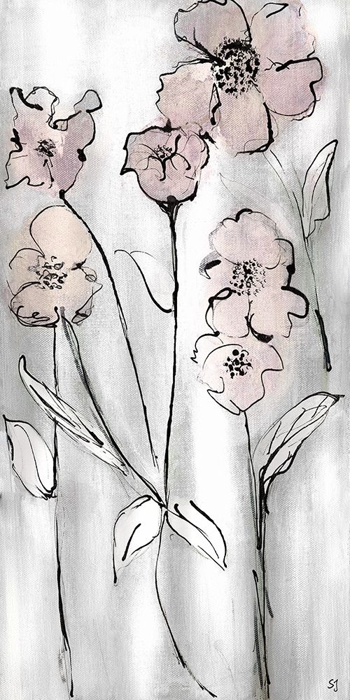 Wildflowers II art print by Susan Jill for $49.95 CAD