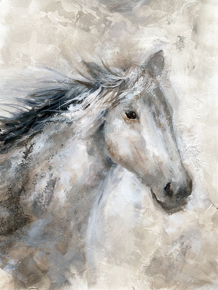 Neutral Horse art print by Nan for $57.95 CAD