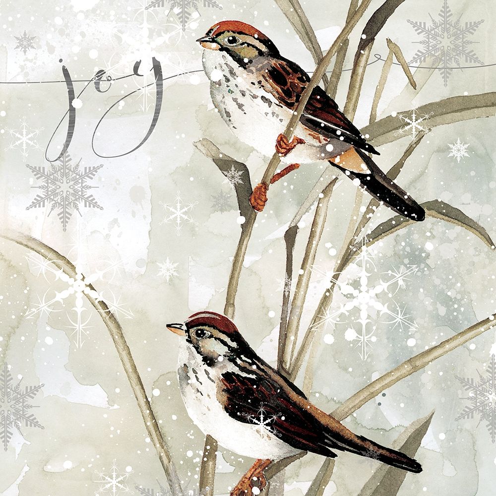 Winter Birds art print by Carol Robinson for $57.95 CAD