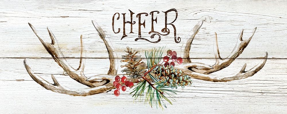 Rustic Cheer art print by Carol Robinson for $57.95 CAD