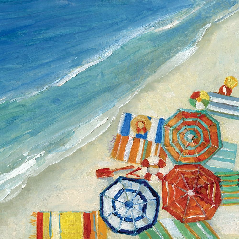 Beach Fun III art print by Sally Swatland for $57.95 CAD