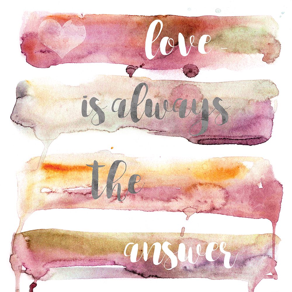 Love Is Always art print by Carol Robinson for $57.95 CAD