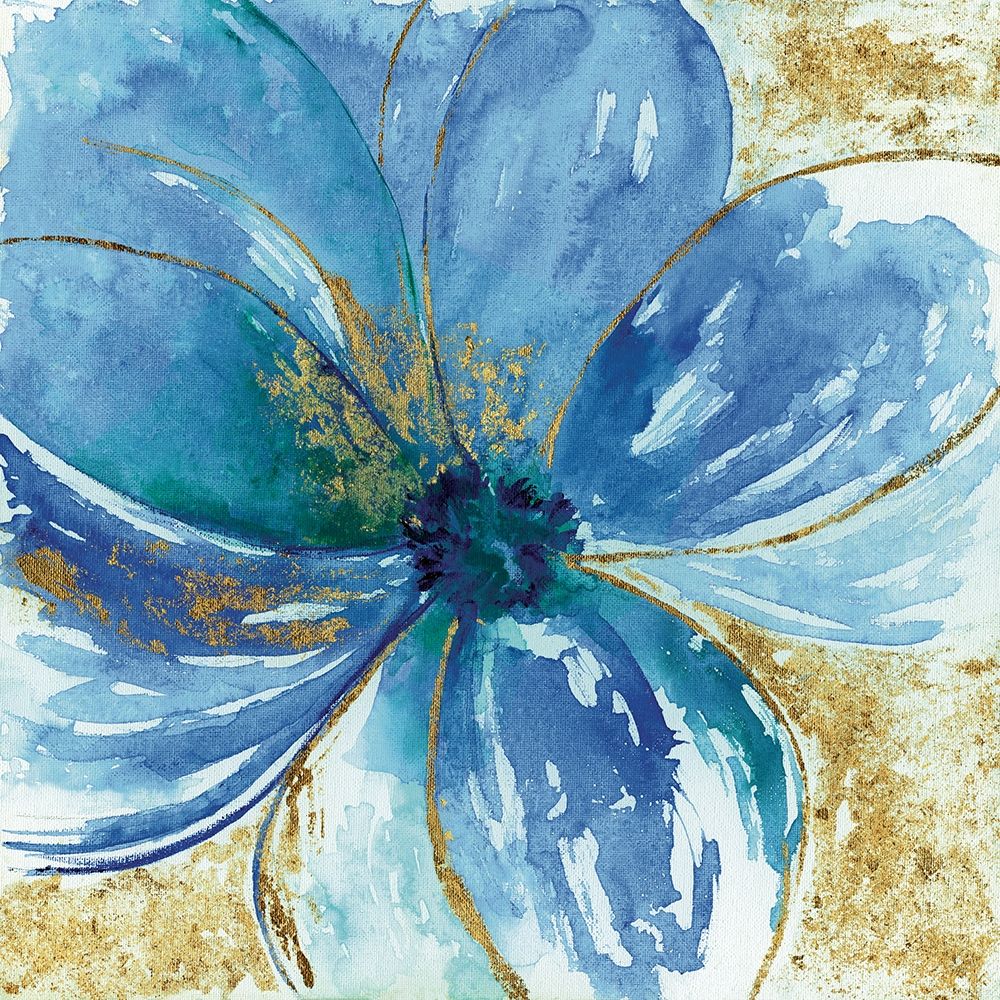 Nigella Blue art print by Tava Studios for $57.95 CAD