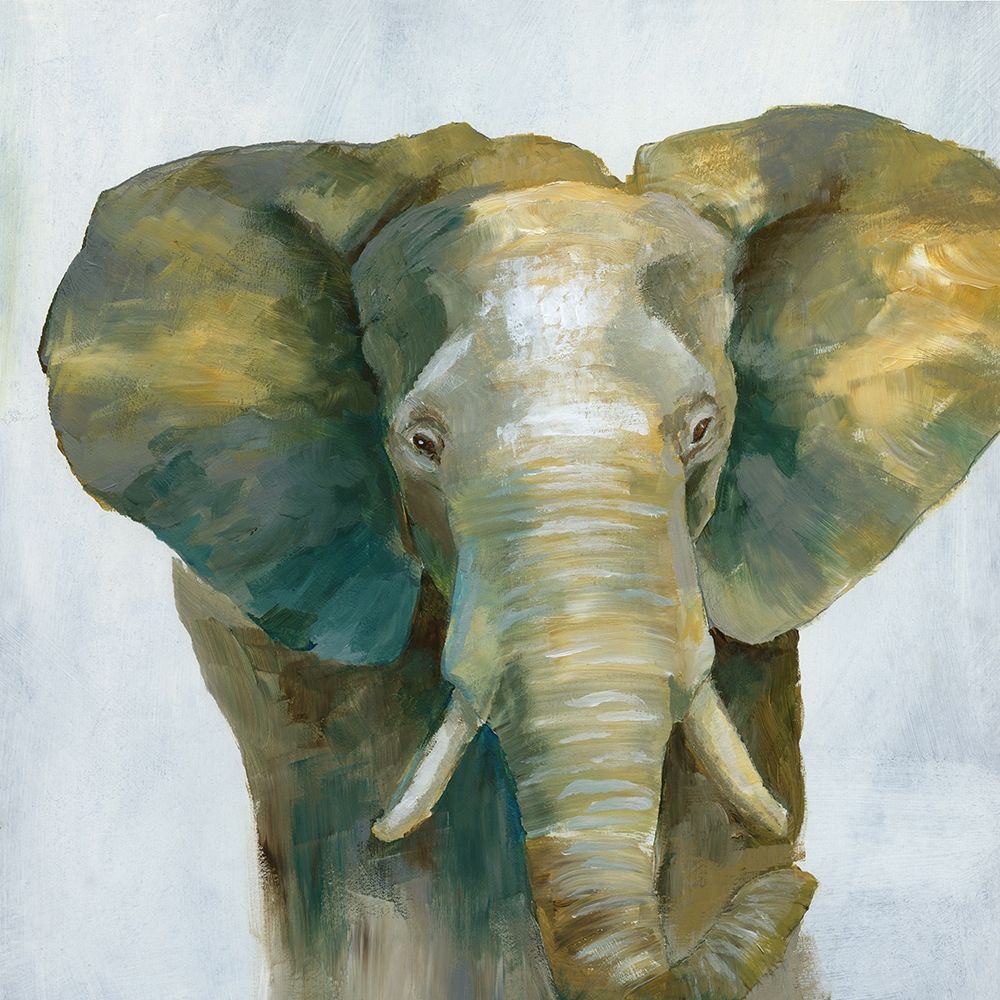 Jade Elephant art print by Nan for $57.95 CAD