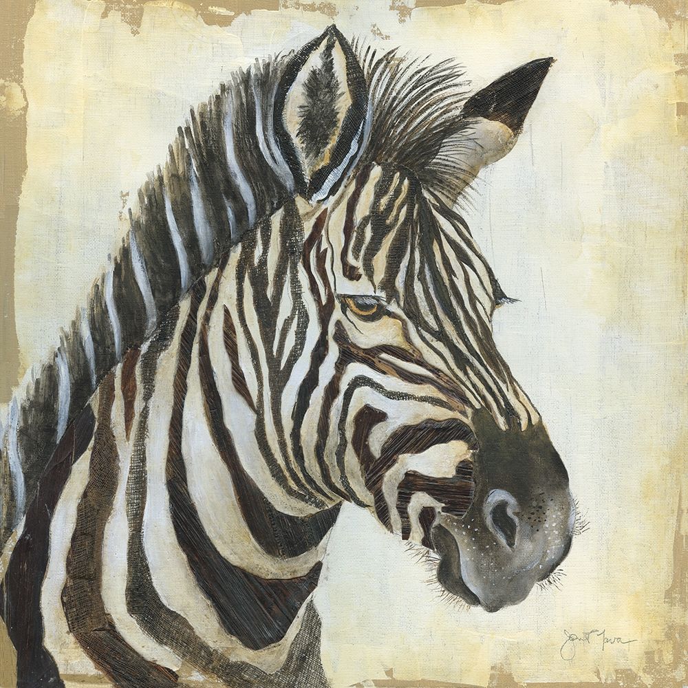 Patterned Zebra art print by Tava Studios for $57.95 CAD