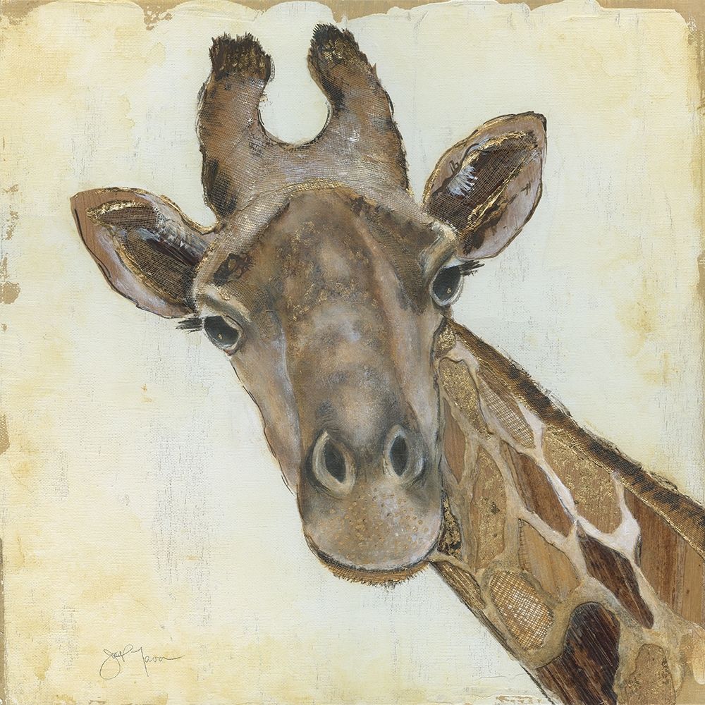 Patterned Giraffe art print by Tava Studios for $57.95 CAD