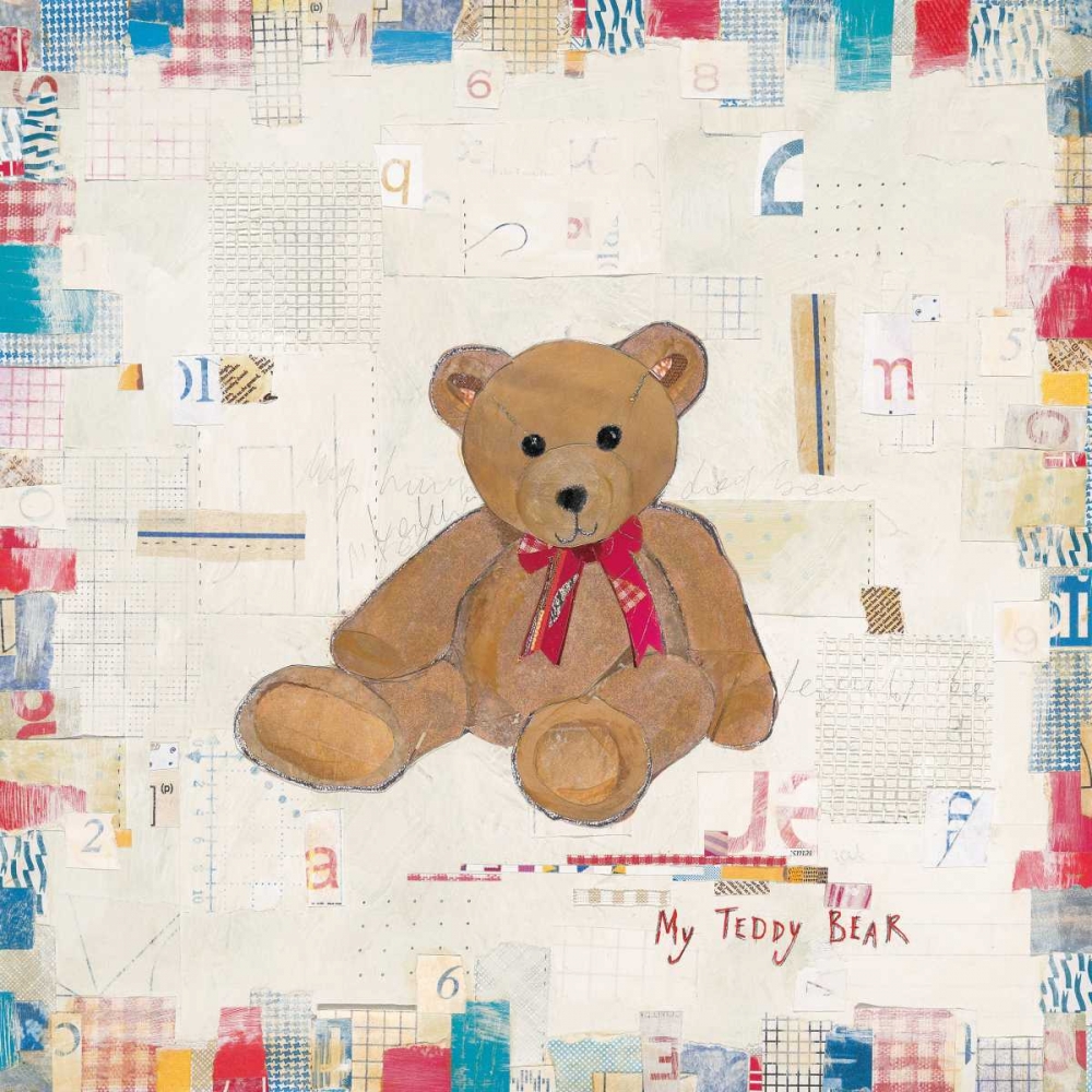 My Teddy Bear art print by Kate and Elizabeth Pope for $57.95 CAD