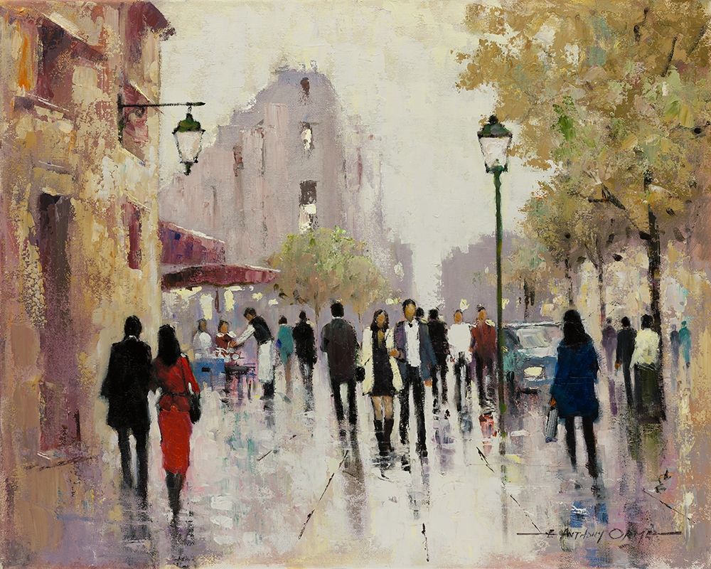 Paris Afternoon I art print by E. Anthony Orme for $57.95 CAD