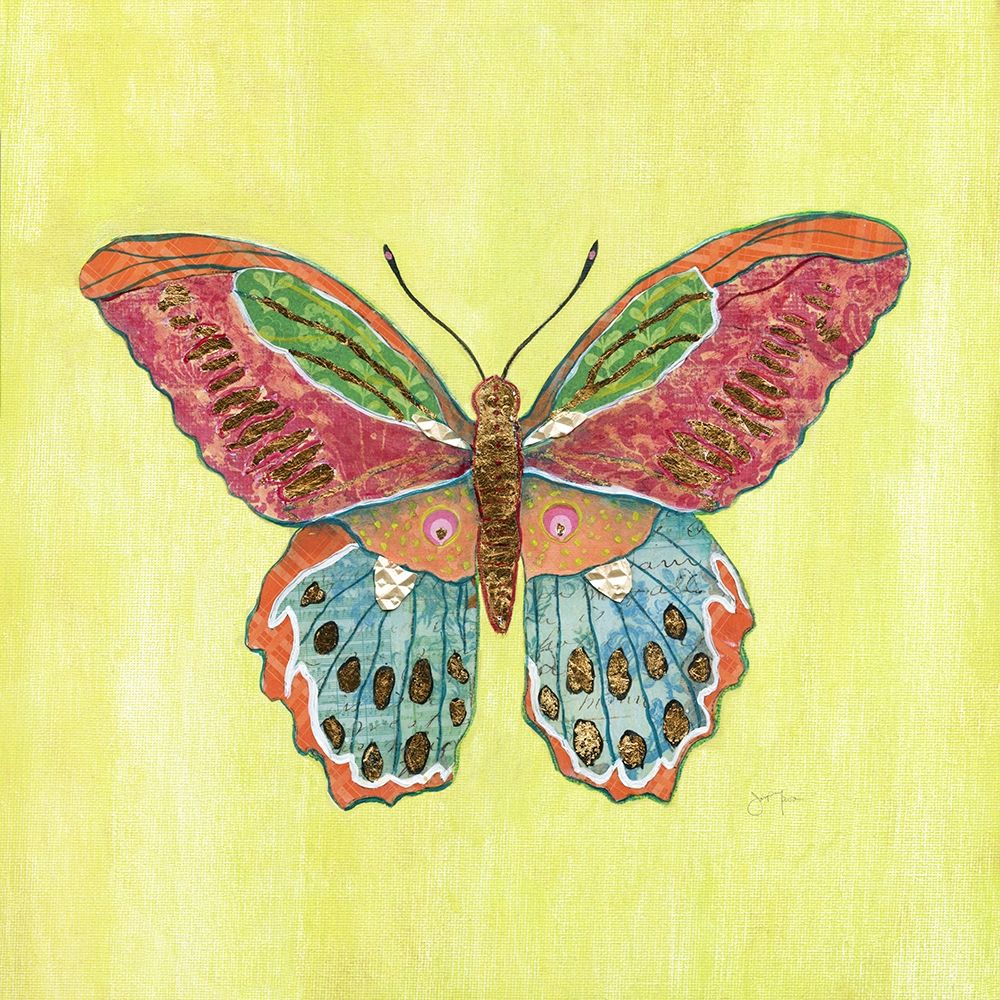 Butterfly on Green art print by Tava Studios for $57.95 CAD