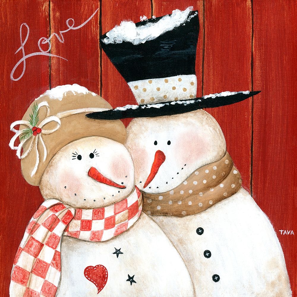 Frosty Love art print by Tava Studios for $57.95 CAD