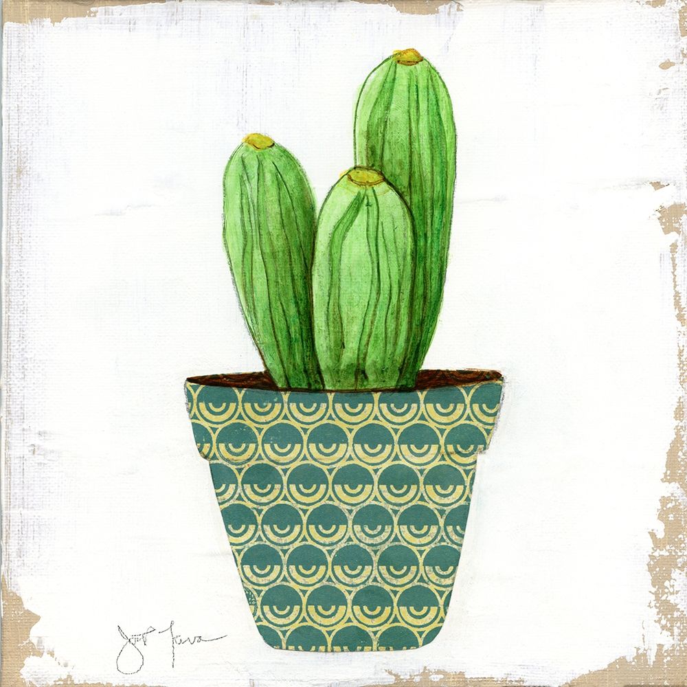 Boho Cacti II art print by Tava Studios for $57.95 CAD