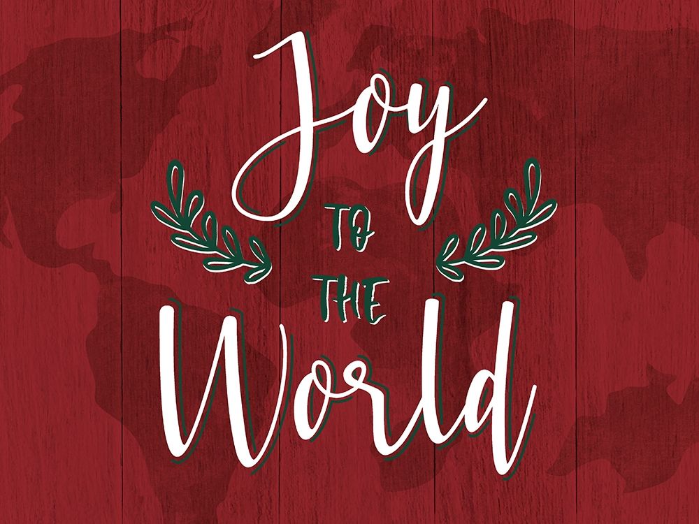 Joy to the World art print by CAD Designs for $57.95 CAD