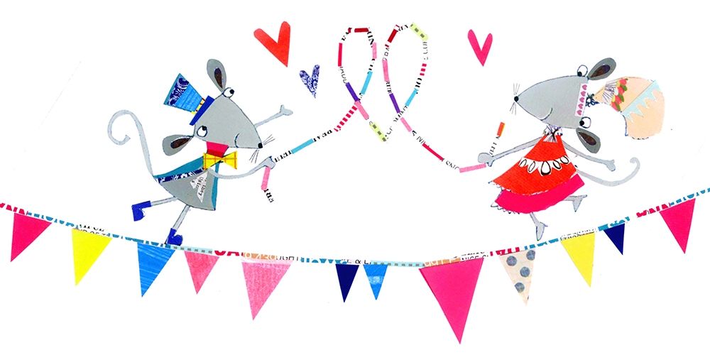 Circus Mice art print by Kate and Elizabeth Pope for $57.95 CAD
