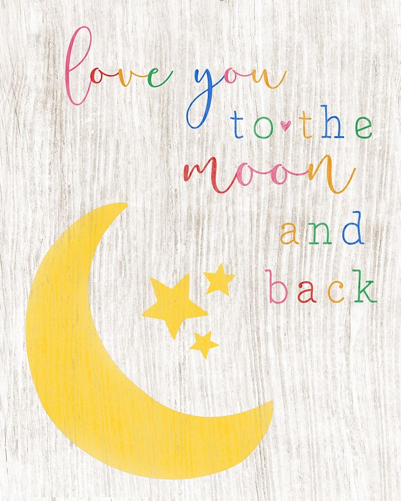 To the Moon and Back art print by CAD Designs for $57.95 CAD