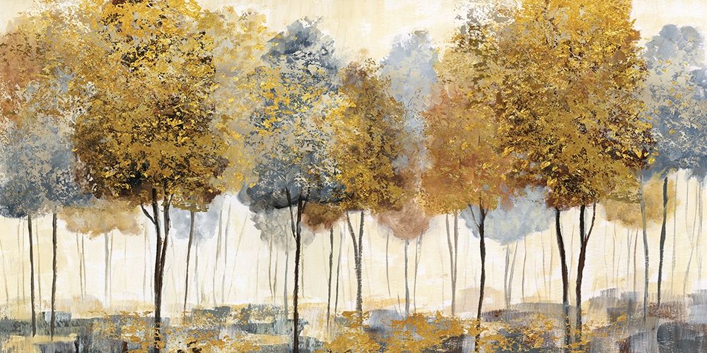 Golden Forest art print by Nan for $57.95 CAD