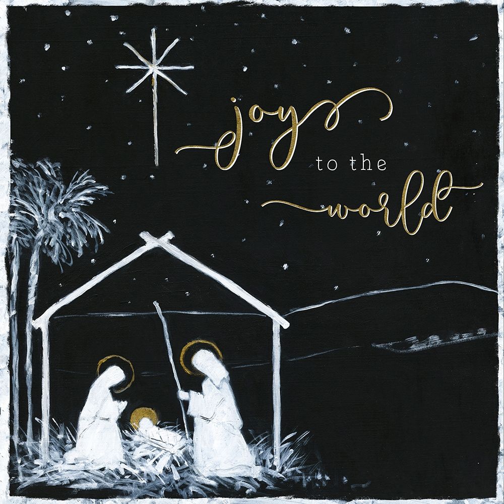 Joy to the World Nativity art print by Sally Swatland for $57.95 CAD