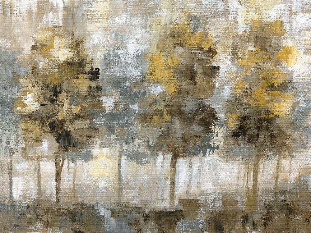 Linen Trees art print by Nan for $57.95 CAD