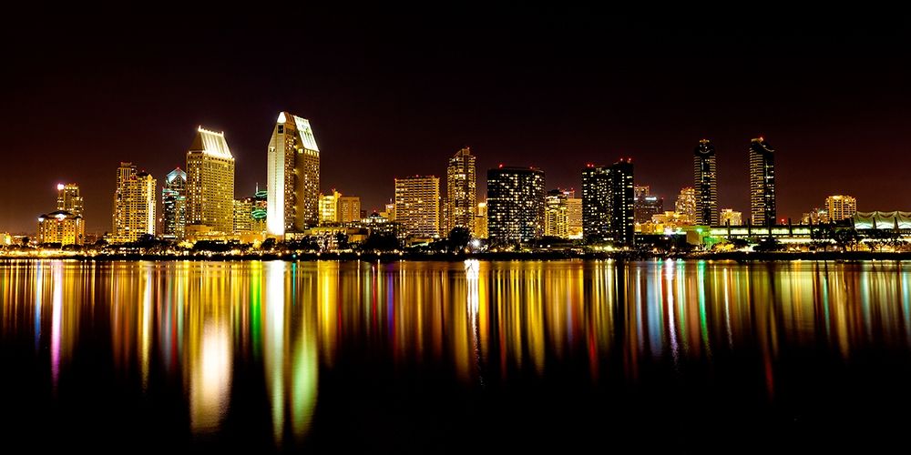 San Diego Skyline art print by Andrew Shoemaker for $57.95 CAD