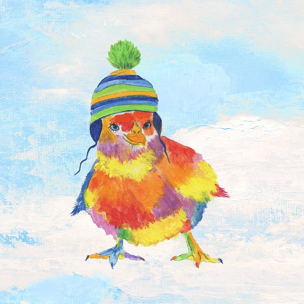 Groovy Chick and Sky art print by Tava Studios for $57.95 CAD