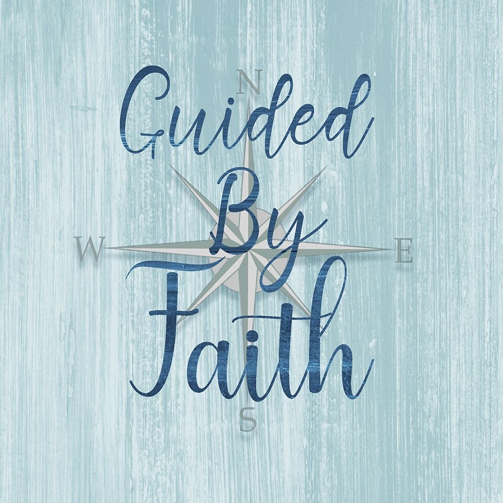 Guided By Faith art print by CAD Designs for $57.95 CAD