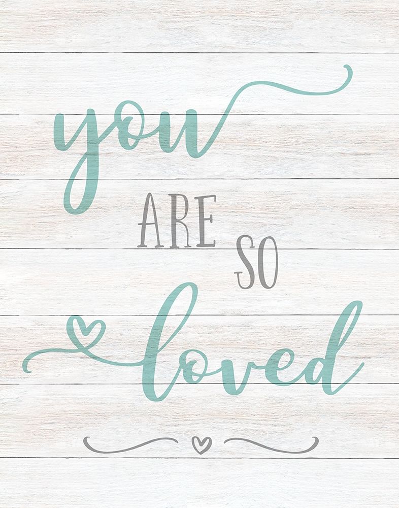 So Loved art print by CAD Designs for $57.95 CAD