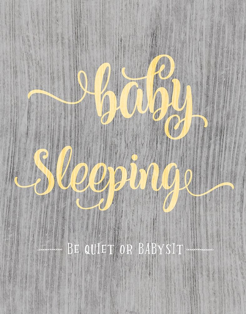 Baby Sleeping art print by CAD Designs for $57.95 CAD