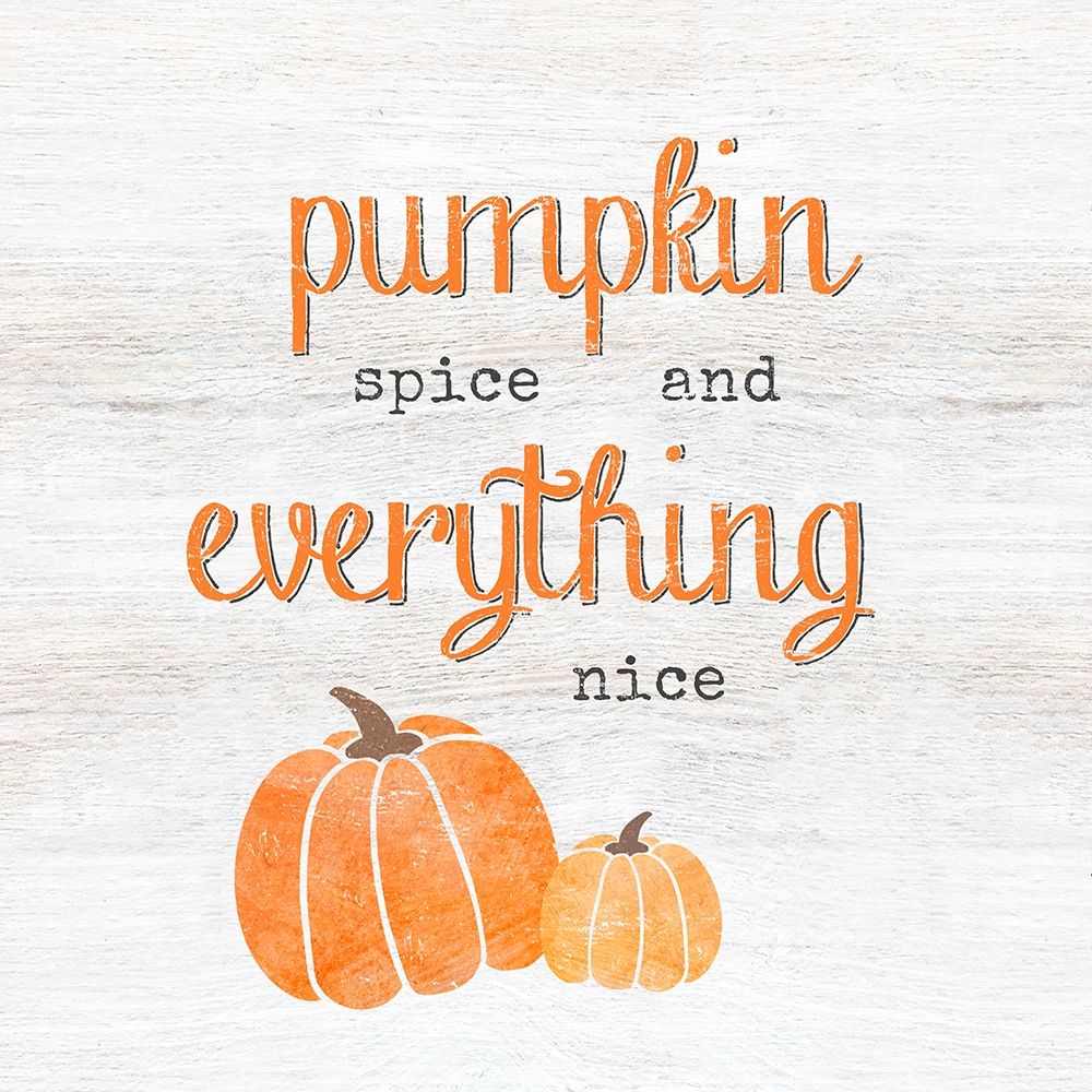 Pumpkin Spice art print by CAD Designs for $57.95 CAD