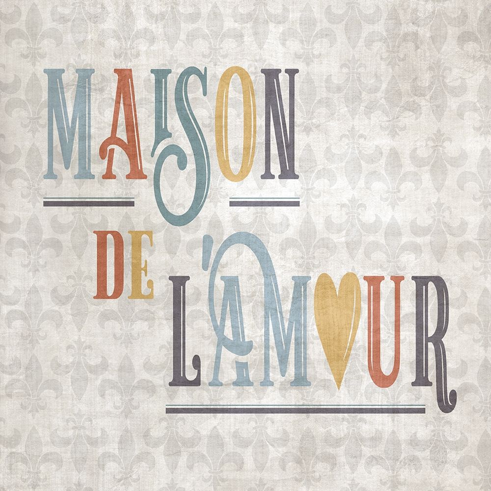 Maison art print by CAD Designs for $57.95 CAD