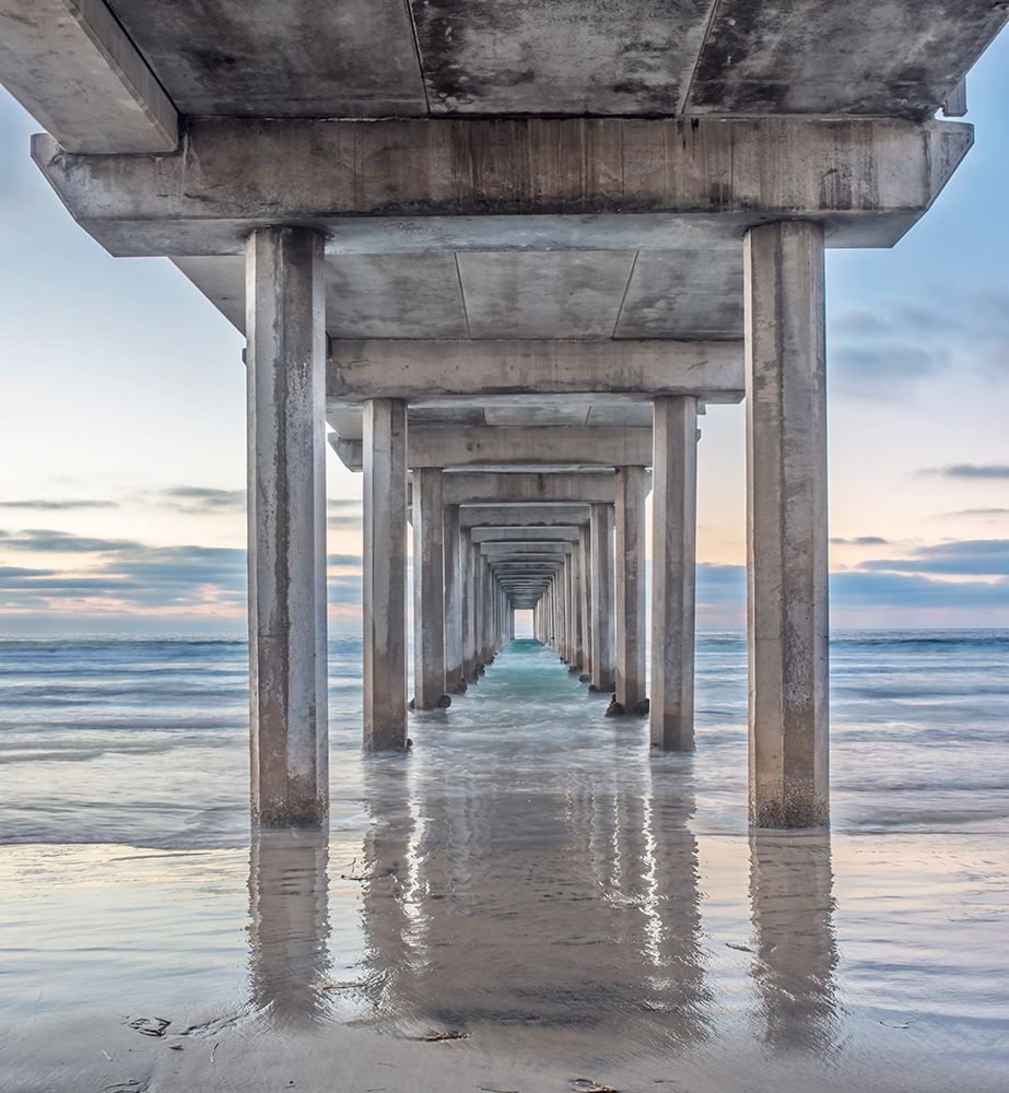 Scripps Pier art print by Rob Tilley for $57.95 CAD