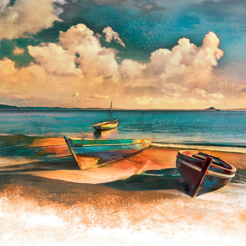 Shadow Boat II art print by Mike Calascibetta for $57.95 CAD