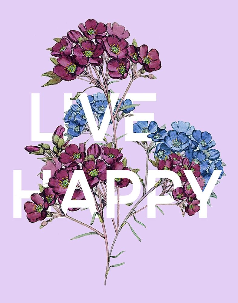 Live Happy art print by Kelly Donovan for $57.95 CAD