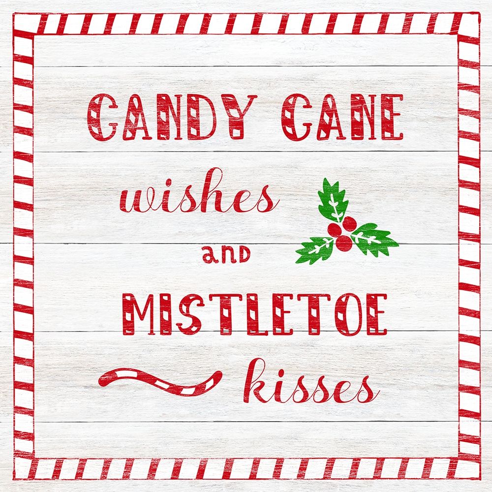 Candy Cane Wishes art print by CAD Designs for $57.95 CAD