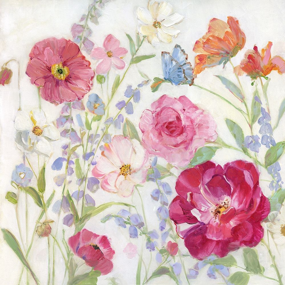 Summer Blooms art print by Sally Swatland for $57.95 CAD