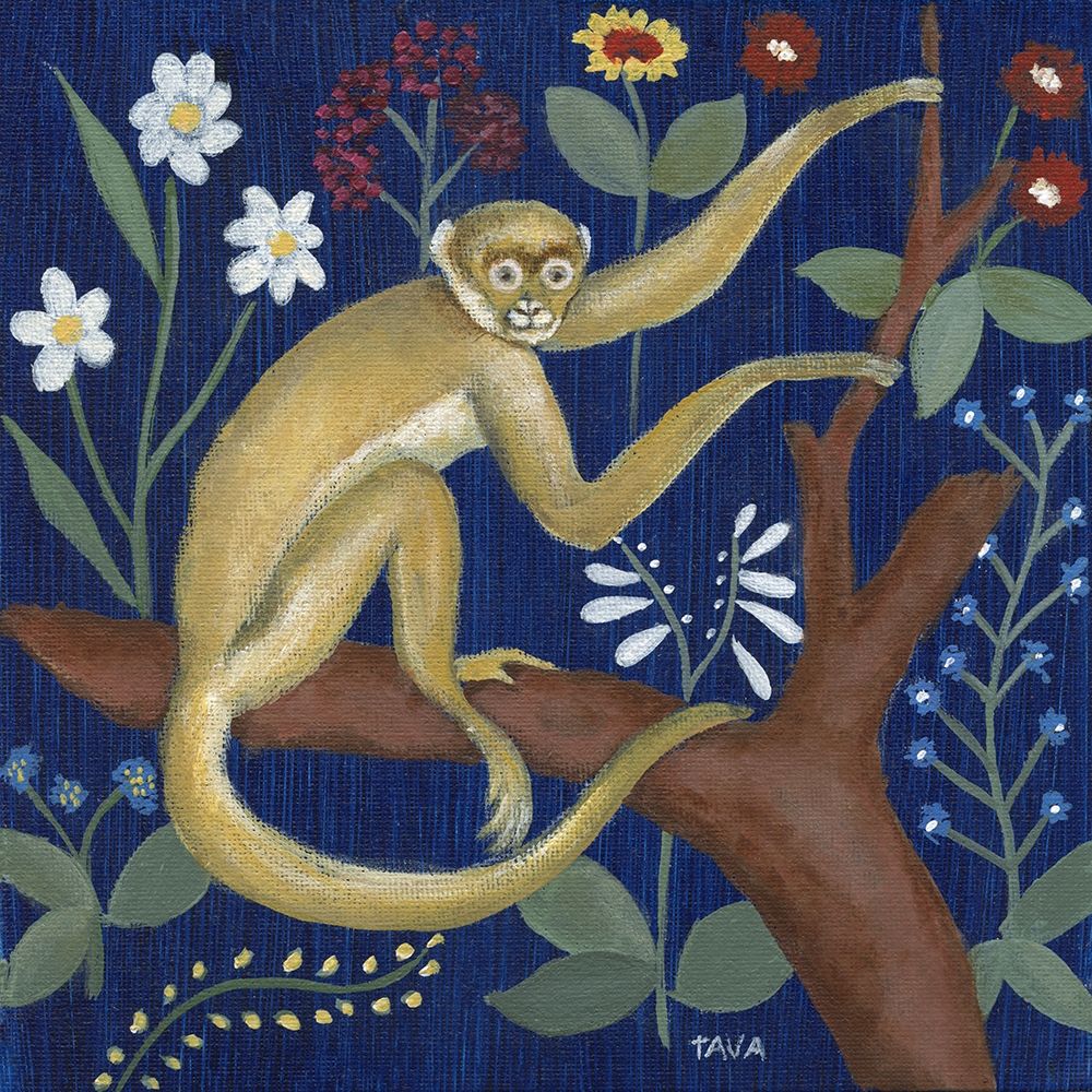 Venezia Garden Monkey II art print by Tava Studios for $57.95 CAD