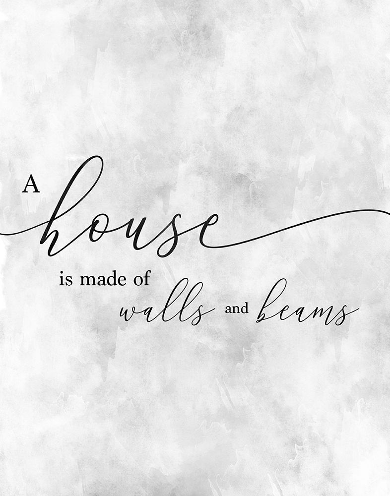 A House art print by CAD Designs for $57.95 CAD