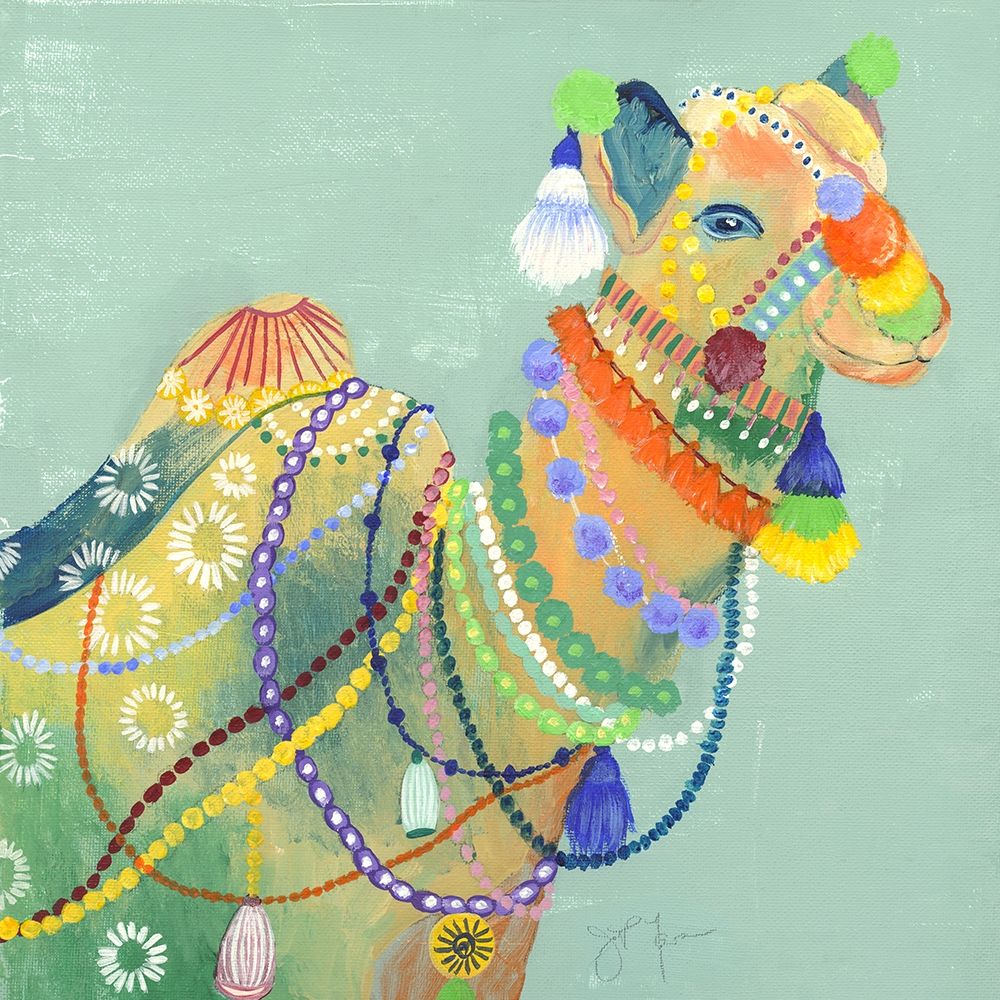 Pushkar Fair I art print by Tava Studios for $57.95 CAD