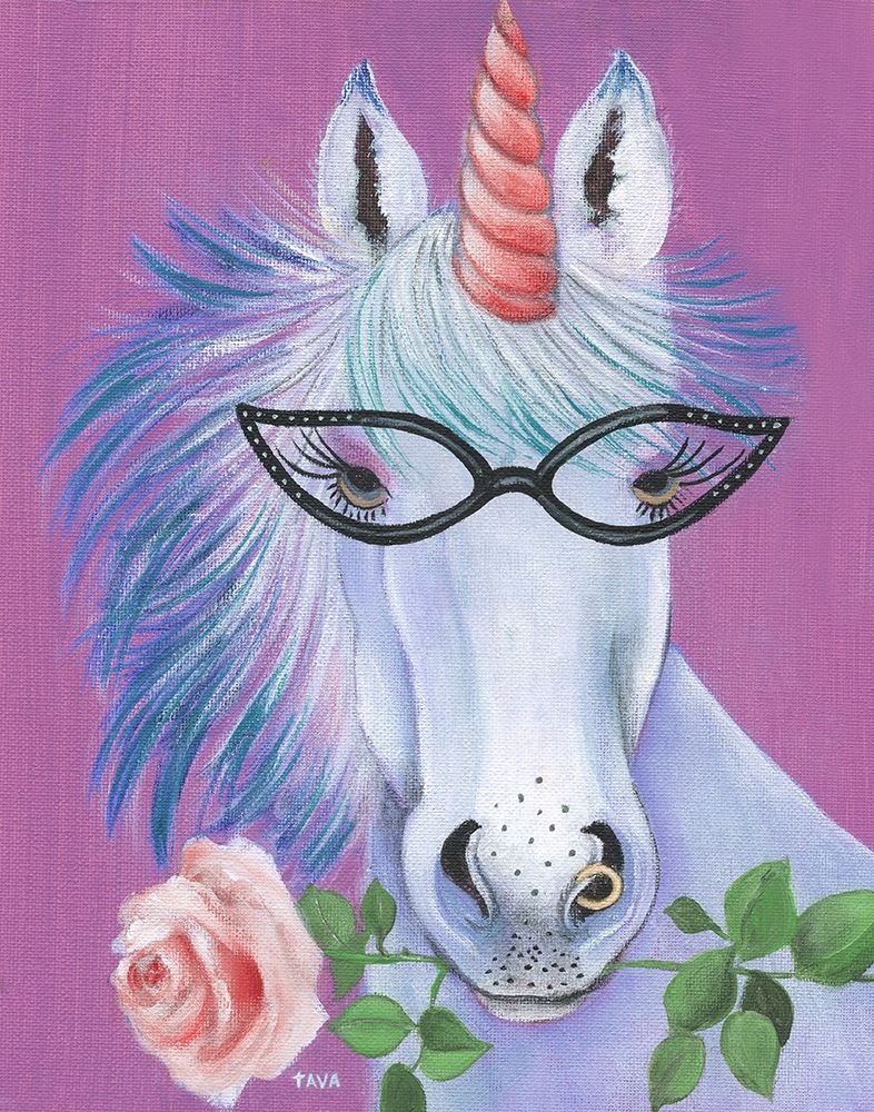 Unicorn III art print by Tava Studios for $57.95 CAD