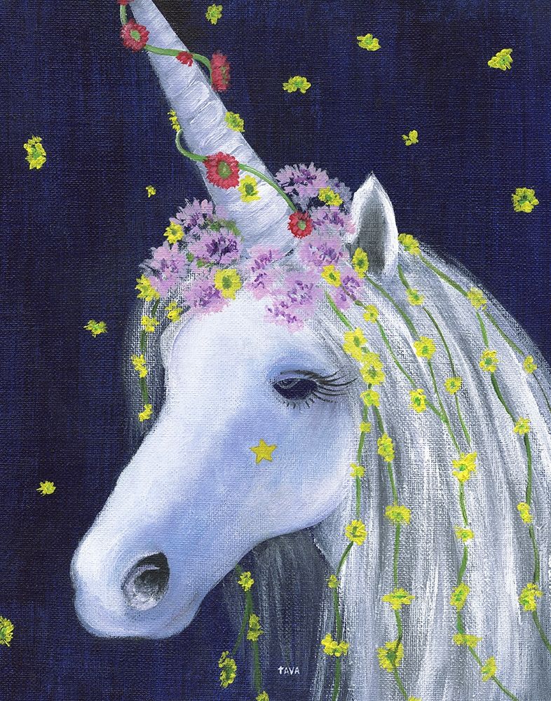 Unicorn IV art print by Tava Studios for $57.95 CAD