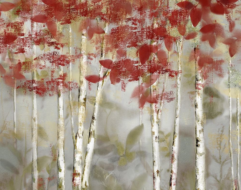 Autumn Forest art print by Nan for $57.95 CAD