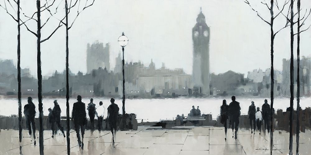 Morning London art print by E. Anthony Orme for $57.95 CAD